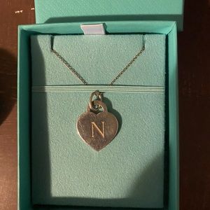Return to Tiffany Custom N necklace 16”